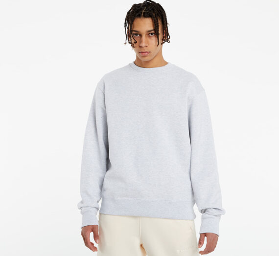 Суичъри и пуловери adidas x Pharrell Williams Basics Crewneck Light Grey Heather 668446