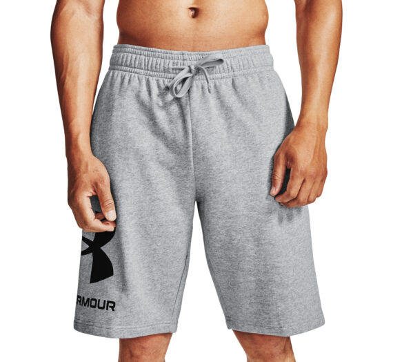 Къси панталони Under Armour Rival Fleece Big Logo Shorts Gray/ Black 724450