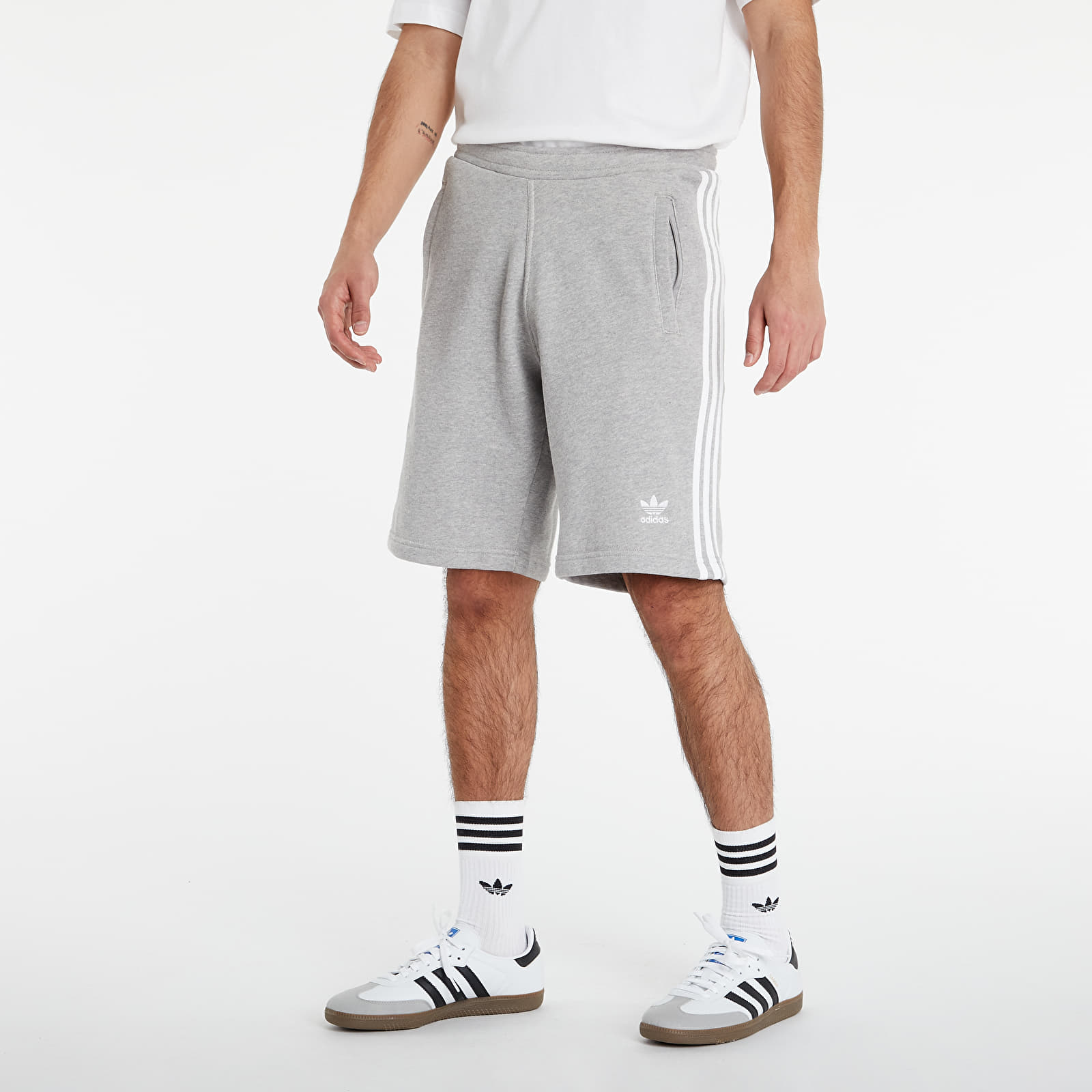 Къси панталони adidas 3-Stripes Shorts Grey 745717