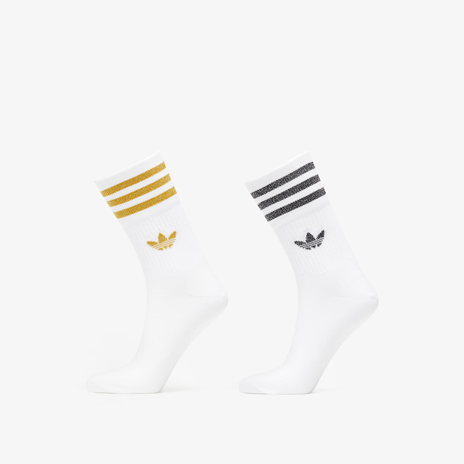Чорапи adidas Mid Cut Glt Sock White/ Black/ Vicgol 790990