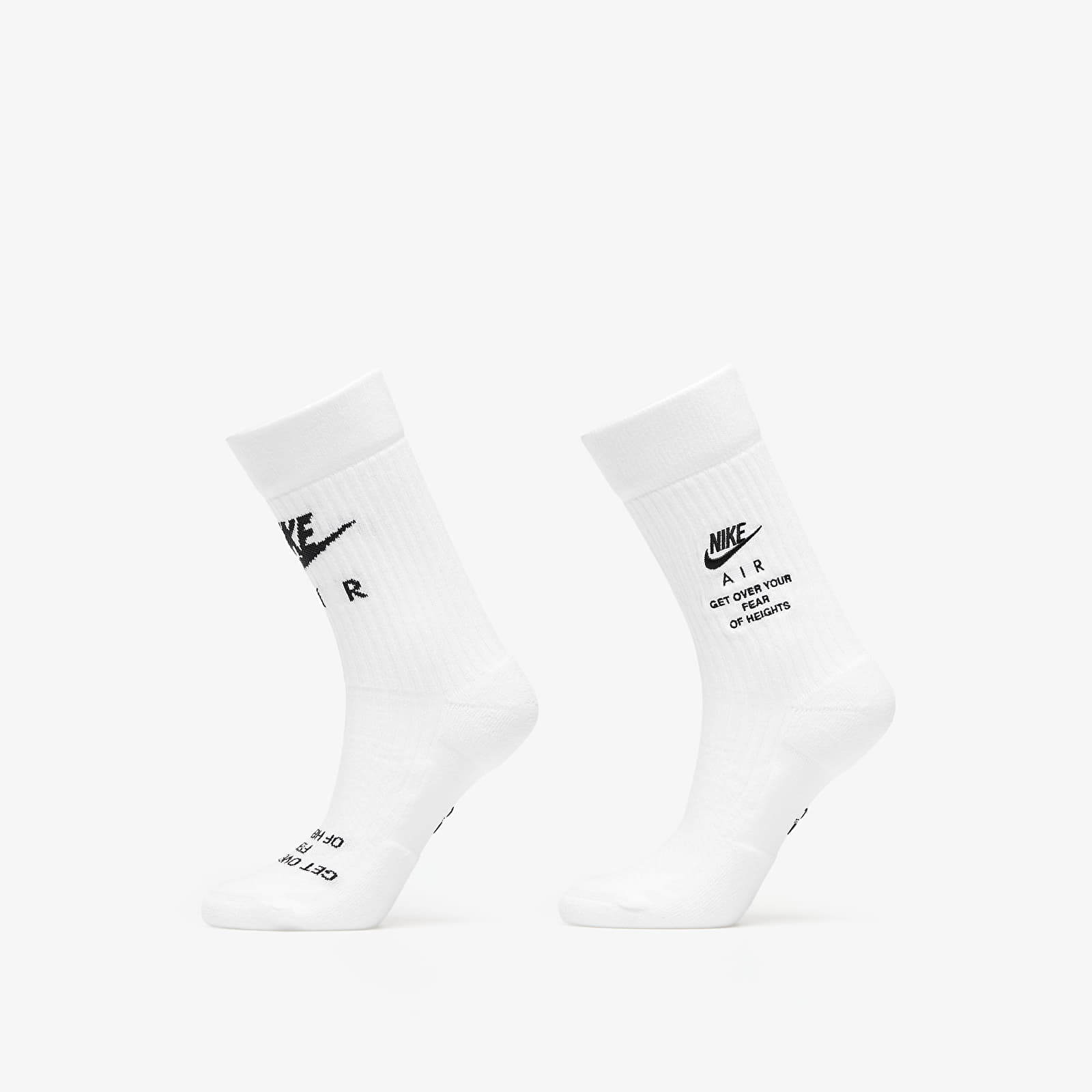 Чорапи Nike Crew Socks White/ Black 805801