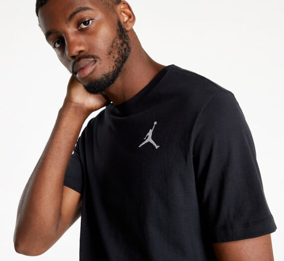 Тениски Jordan Jumpman Men’s Short-Sleeve T-Shirt Black/ White 808087
