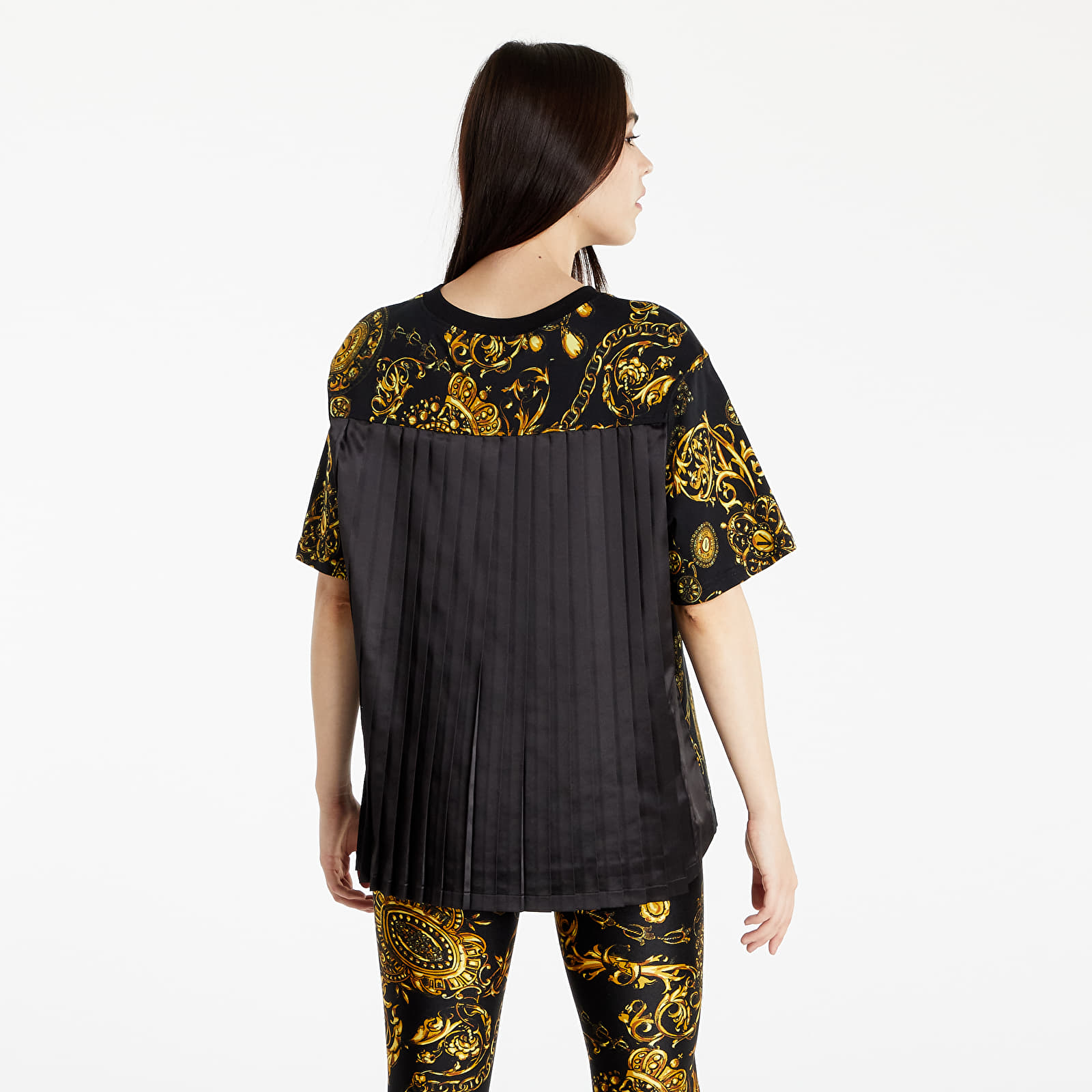 Тениски Versace Jeans Couture Maglietta T-Shirt Black/ Gold 994030