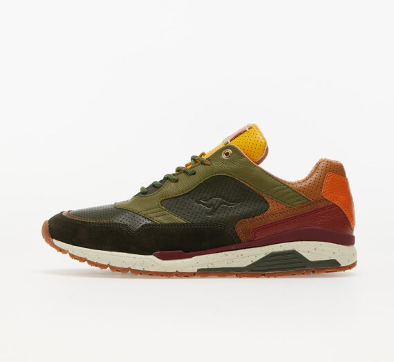 Мъжки кецове и обувки KangaROOS united „Cherry Maple“ (Kish Kash X Sneakerqueen) Forest Green/ Saddle Brown 1045375