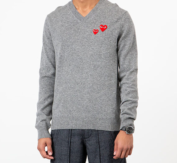 Суичъри и пуловери Comme des Garçons PLAY Crewneck Sweatshirt Grey 324713