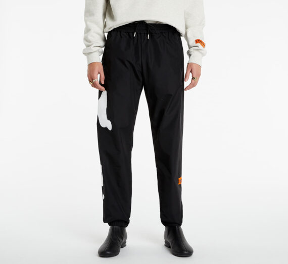 Дънки и панталони HERON PRESTON HP Spray Trackpants Black/ White 718027