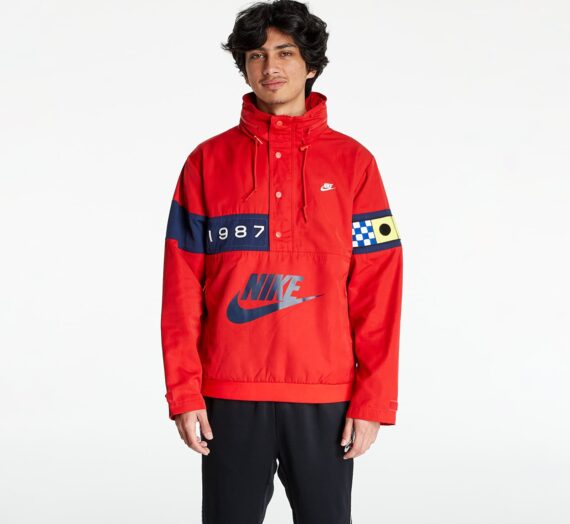 Якета Nike Sportswear Men’s Walliwaw Woven Jacket University Red/ Midnight Navy/ Sail 783355