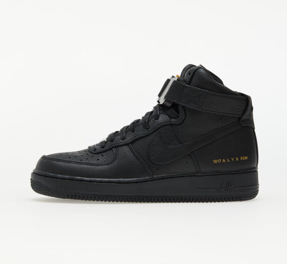 Мъжки кецове и обувки Nike x ALYX Air Force 1 High Black/ Black/ Metallic Gold 821359
