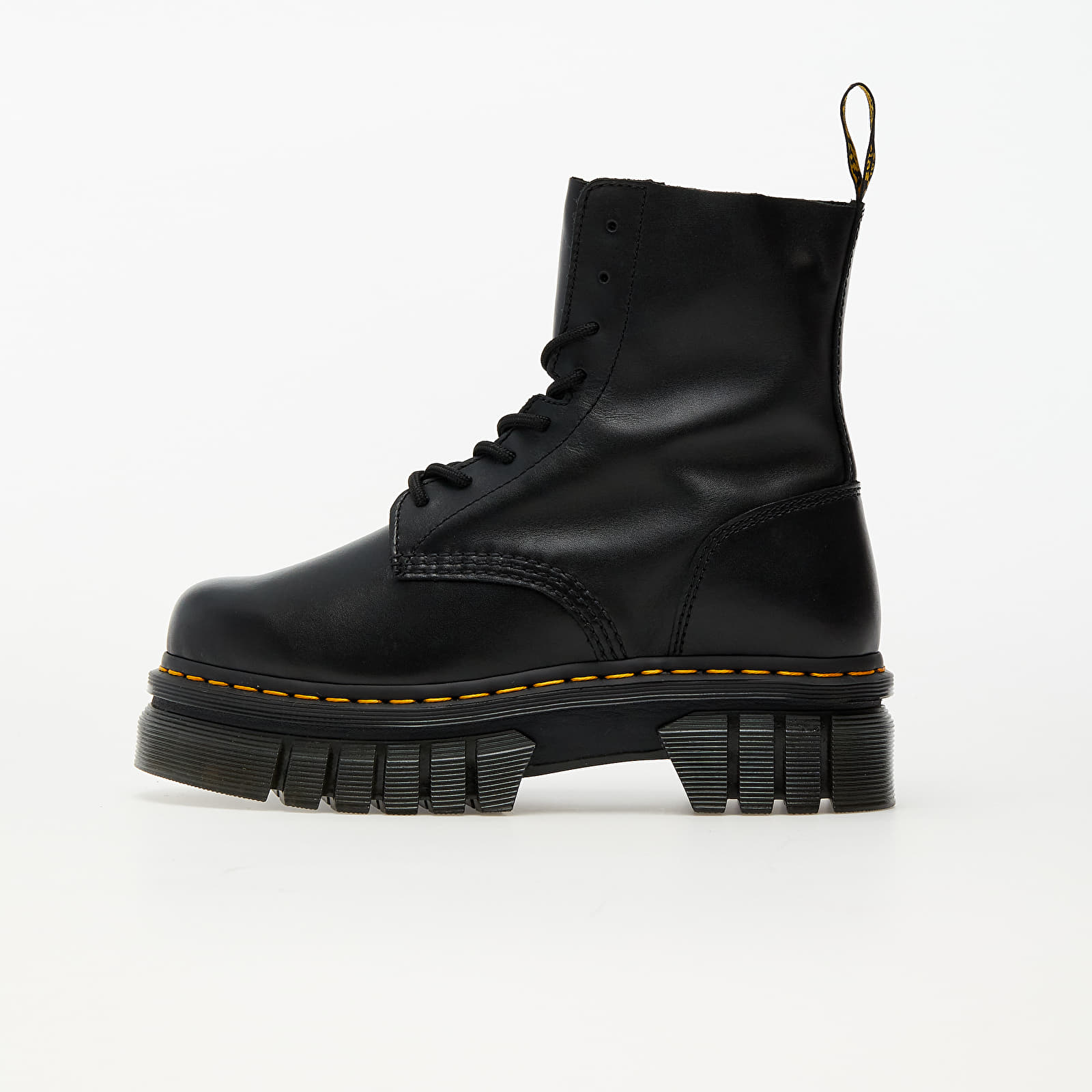 Дамски кецове и обувки Dr. Martens Audrick 8-Eye Boot Black Nappa Lux 1049821