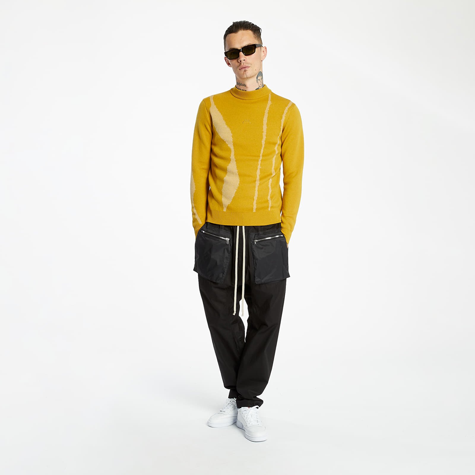 Суичъри и пуловери A-COLD-WALL* Terrain Jacquard Knit Jumper Saffron 497017