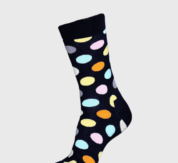 Дамско > Долно бельо > Чорапи Чорапи Happy Socks Big Dot черни 760030