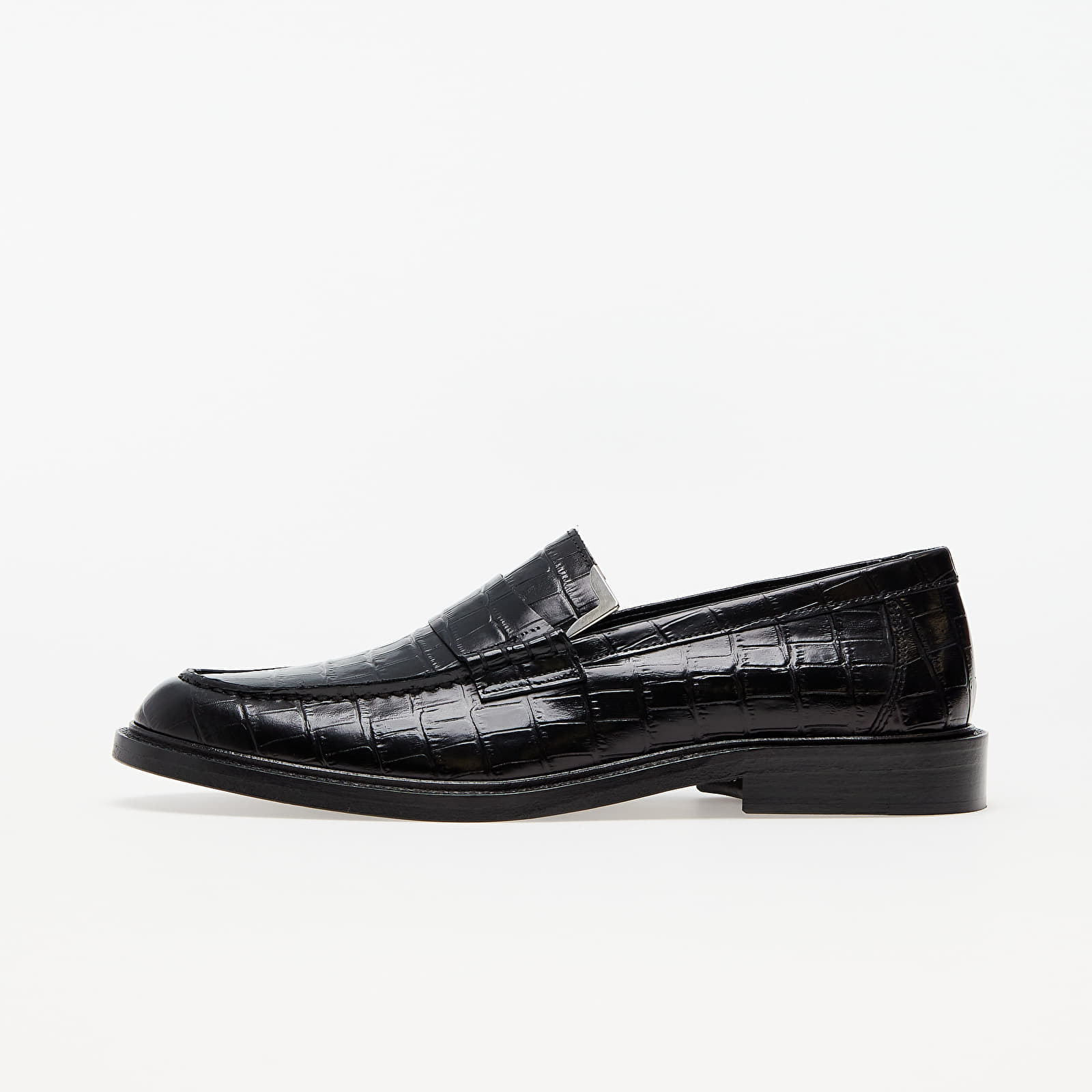 Мъжки кецове и обувки Han Kjøbenhavn Loafers Black Croc 993625