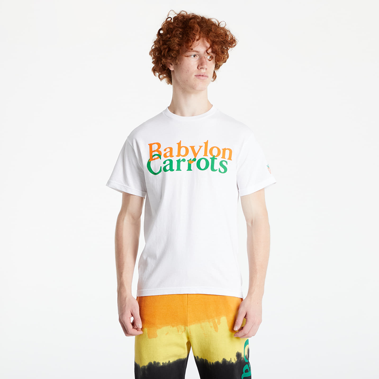 Тениски Carrots x Babylon Stacked Logo Tee White 1043683