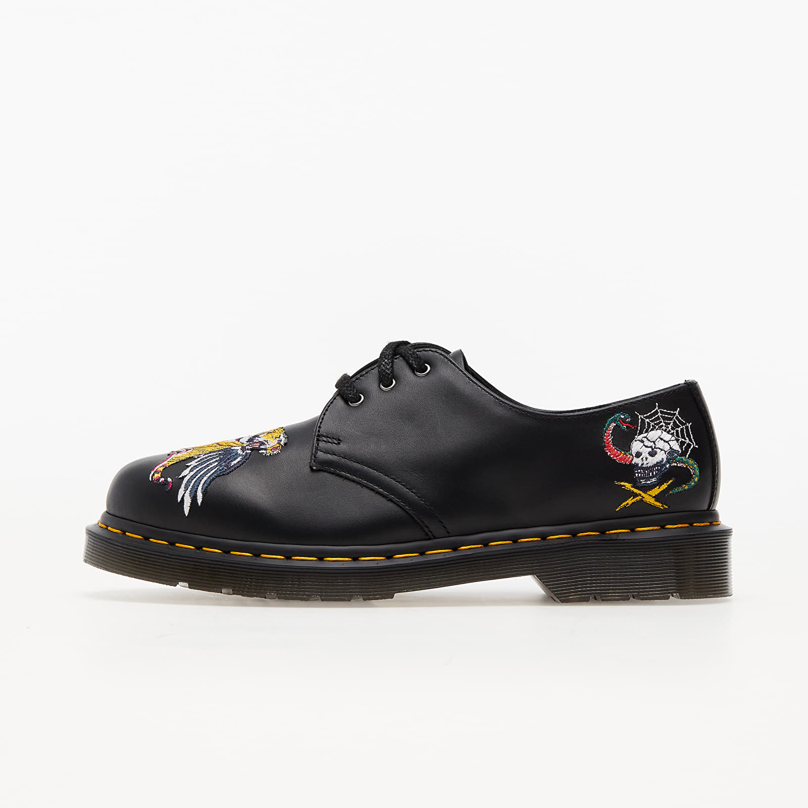 Мъжки кецове и обувки Dr. Martens 1461 Souvenir Black Nappa 1049611