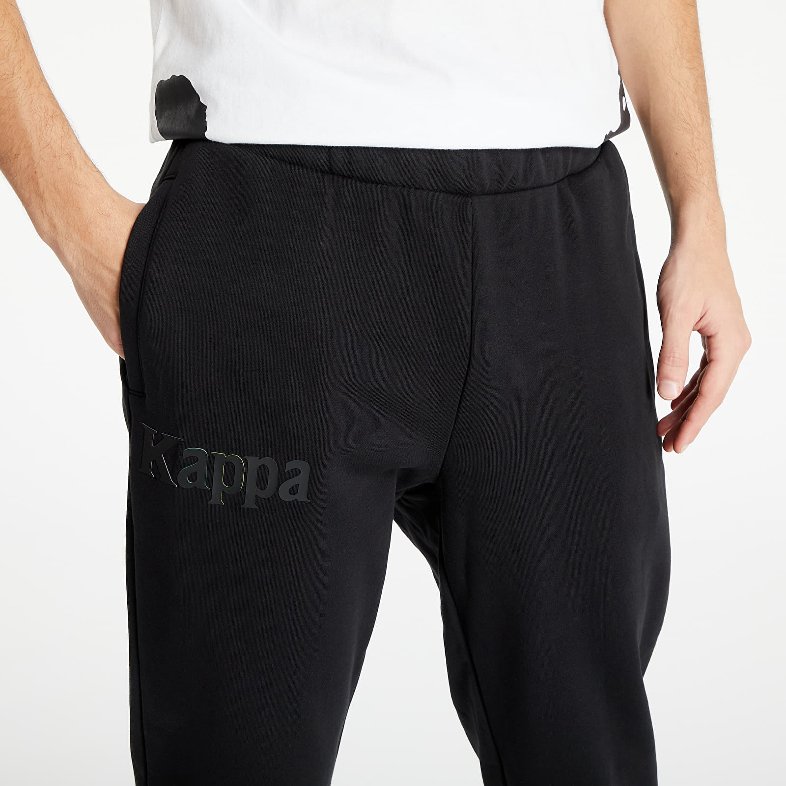 Дънки и панталони Kappa Authentic Fluo Sport Trousers Black/ Unico 1062901