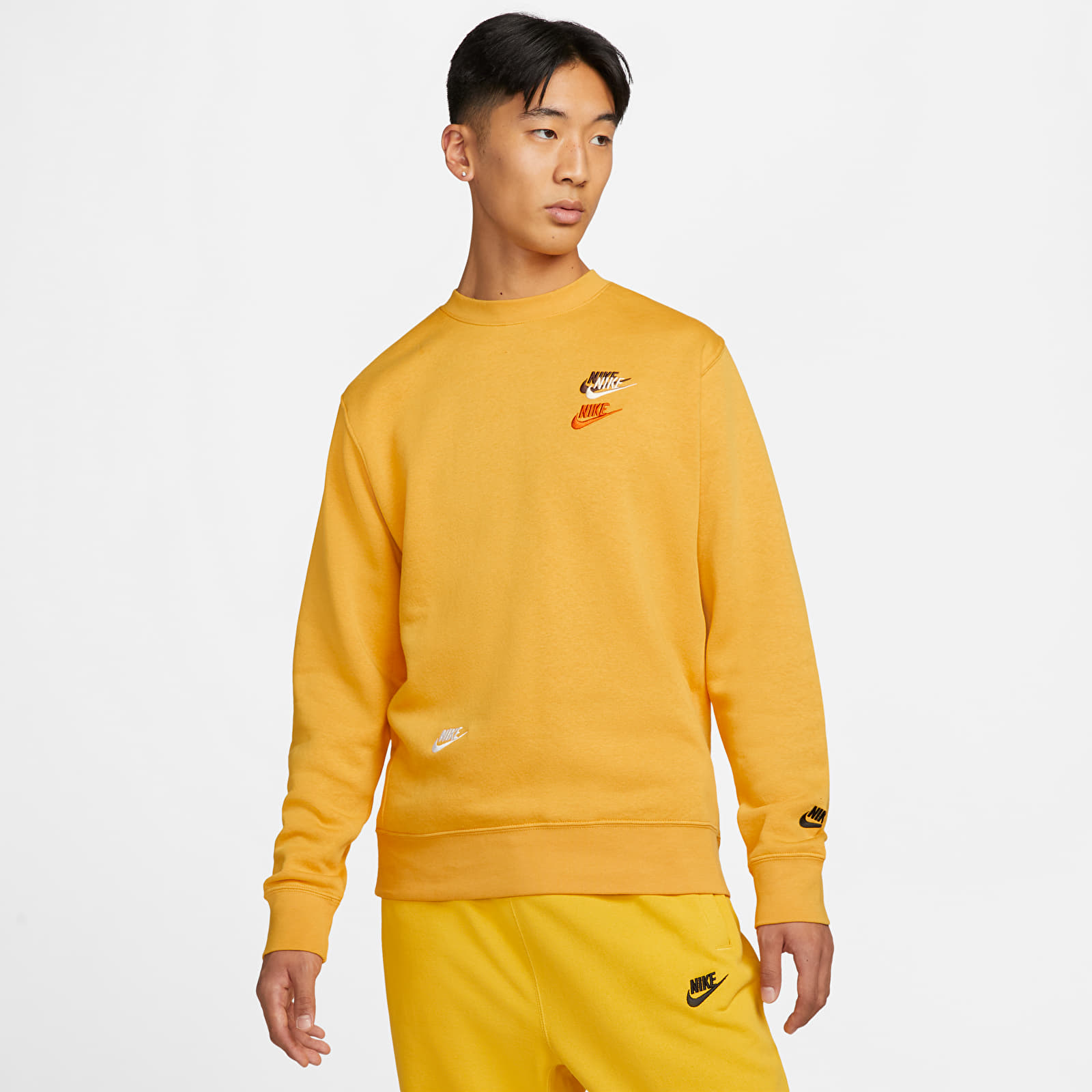 Суичъри и пуловери Nike Sportswear M NSW Sport Essentials+ Crew Pollen/ Pollen 1155199
