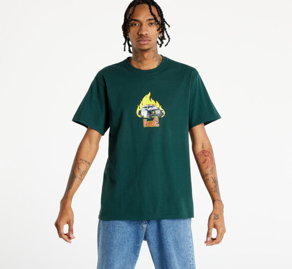 Тениски HUF Roasted T-Shirt Dark Green 1156420