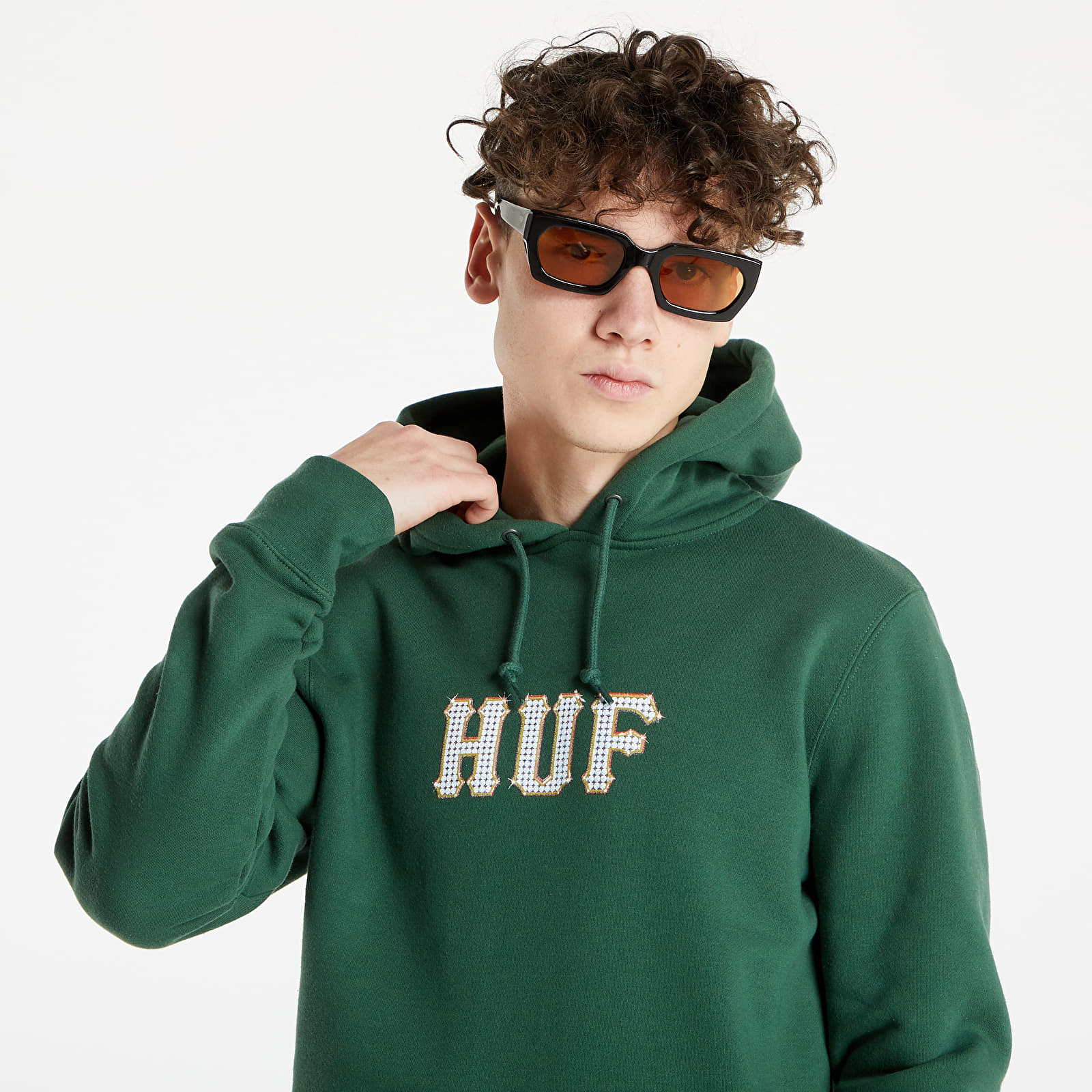 Суичъри и пуловери HUF VVS Hoodie Dark Green 1157110