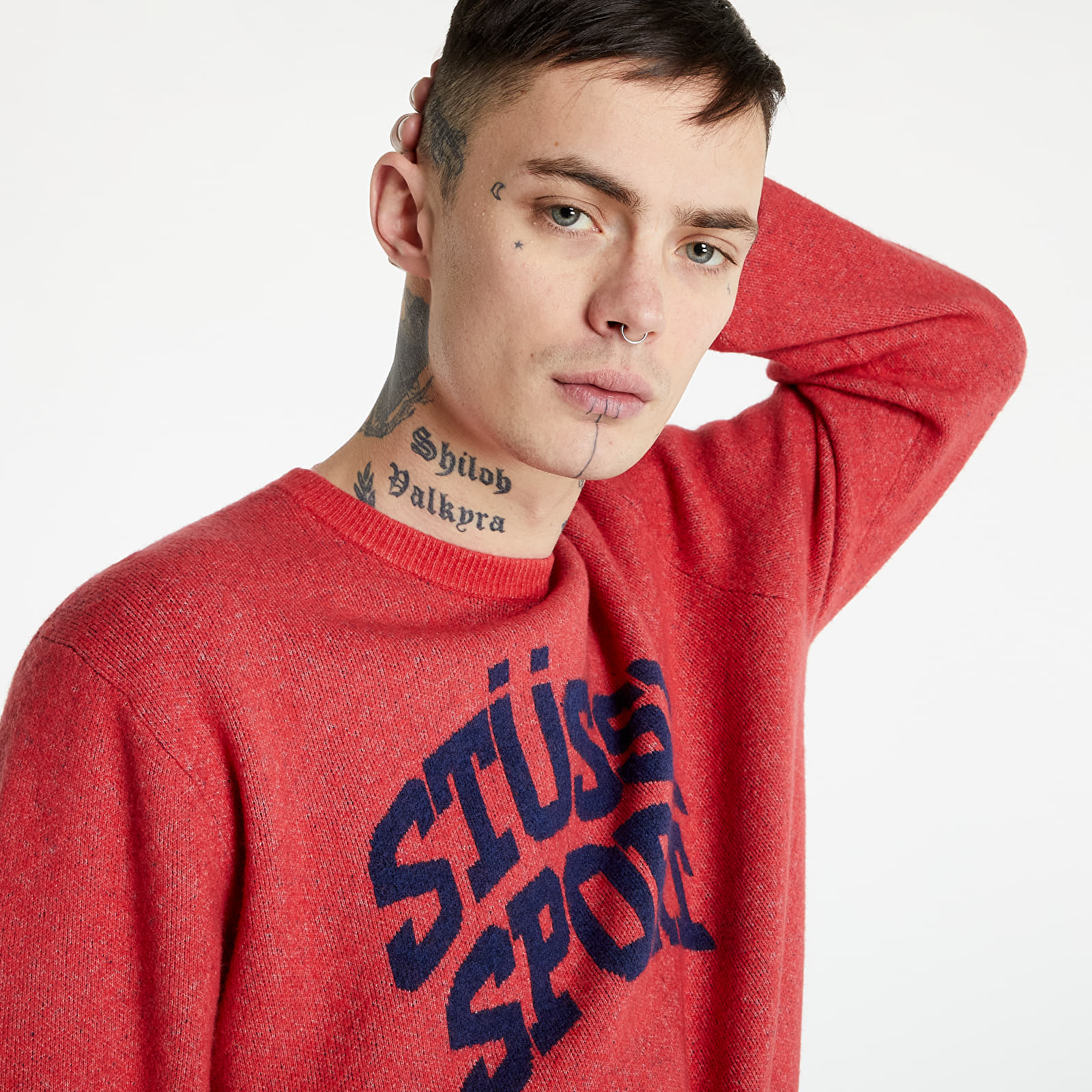 Суичъри и пуловери Stüssy Sport Sweater Red 1197433
