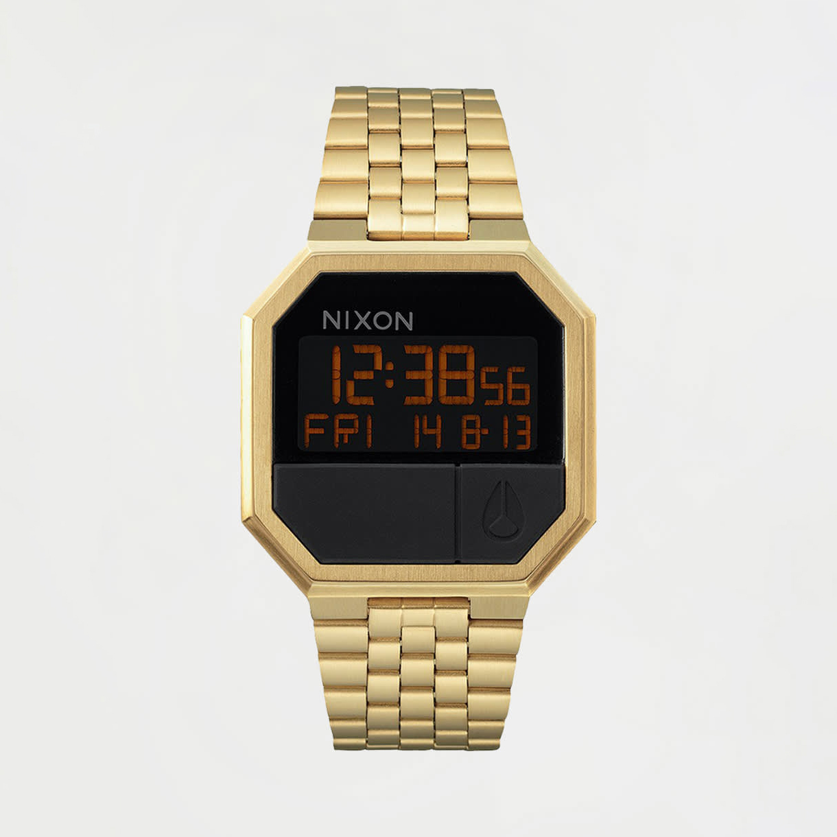 Дигитални часовници Nixon Re-Run All Gold 124623