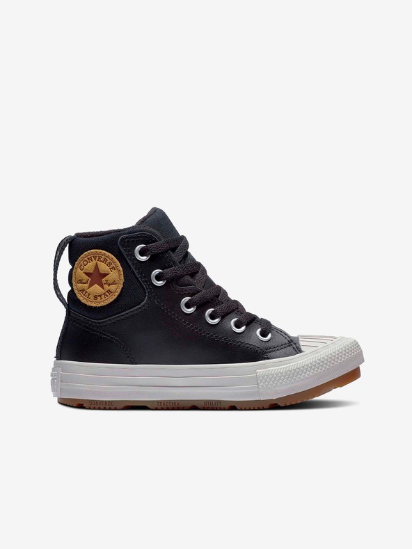Обувки > Спортни обувки Converse Chuck Taylor All Star Berkshire Boot Leather Спортни обувки детски Cheren 1265160
