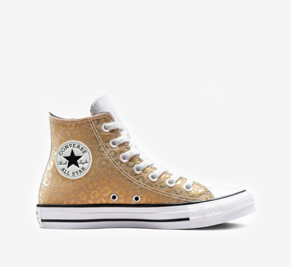 Обувки > Спортни обувки Converse Chuck Taylor All Star Leopard Glitter Sneakers Zlaten 1365898