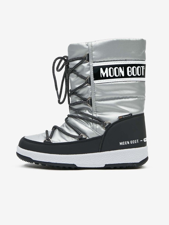 Обувки > Апрески Moon Boot JR Girl Quilted Апрески Srebaren 1376699