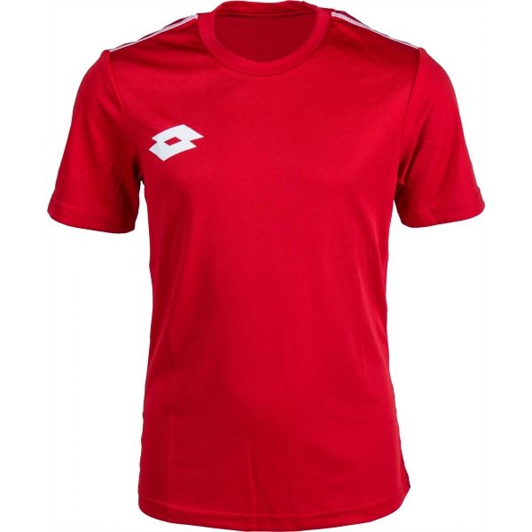 Lotto JERSEY DELTA червено XL – Мъжка спортна тениска 1380526