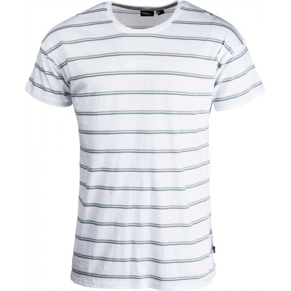 O’Neill LM STRIPED WOW T-SHIRT бял XXL – Мъжка тениска 1465606