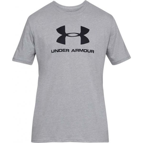 Under Armour SPORTSTYLE LOGO SS сиво XL – Мъжка тениска 1485092