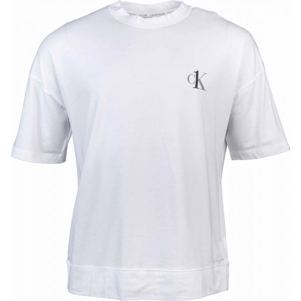 Calvin Klein S/S CREW NECK бял L – Мъжка тениска 1764019