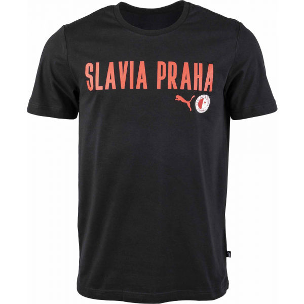 Puma Slavia Prague Graphic Tee DBLU  L – Мъжка тениска 1905957