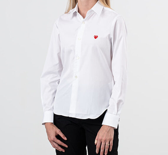 Ризи Comme des Garçons PLAY Shirt White 304489