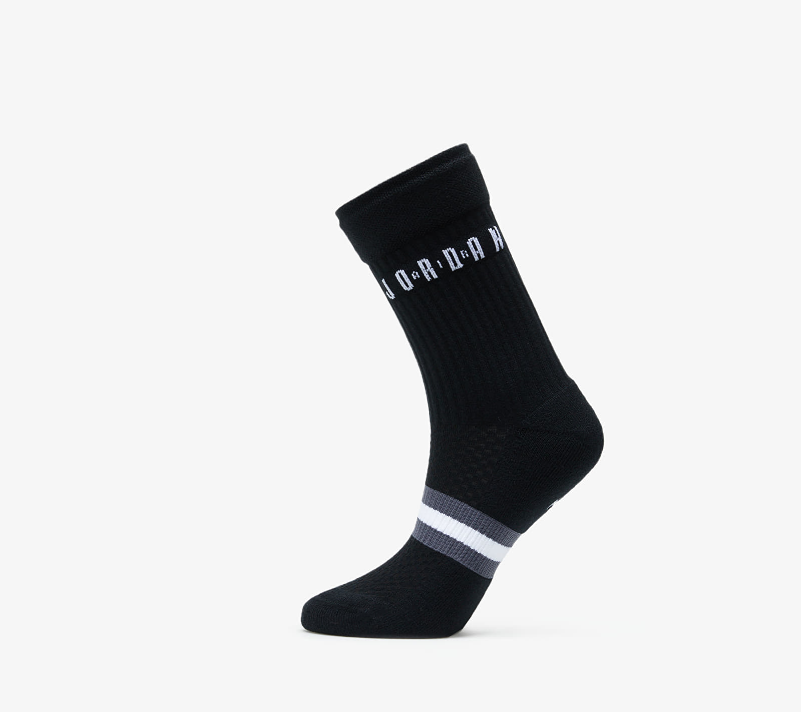 Чорапи Jordan Legacy 2 Pair Crew Socks Black/ White/ White 359193