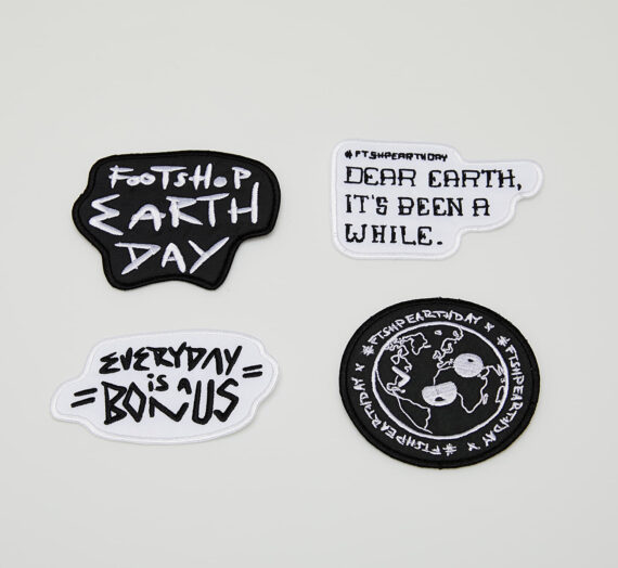 Други аксесоари Footshop EARTH DAY Patch Pack Black 368197