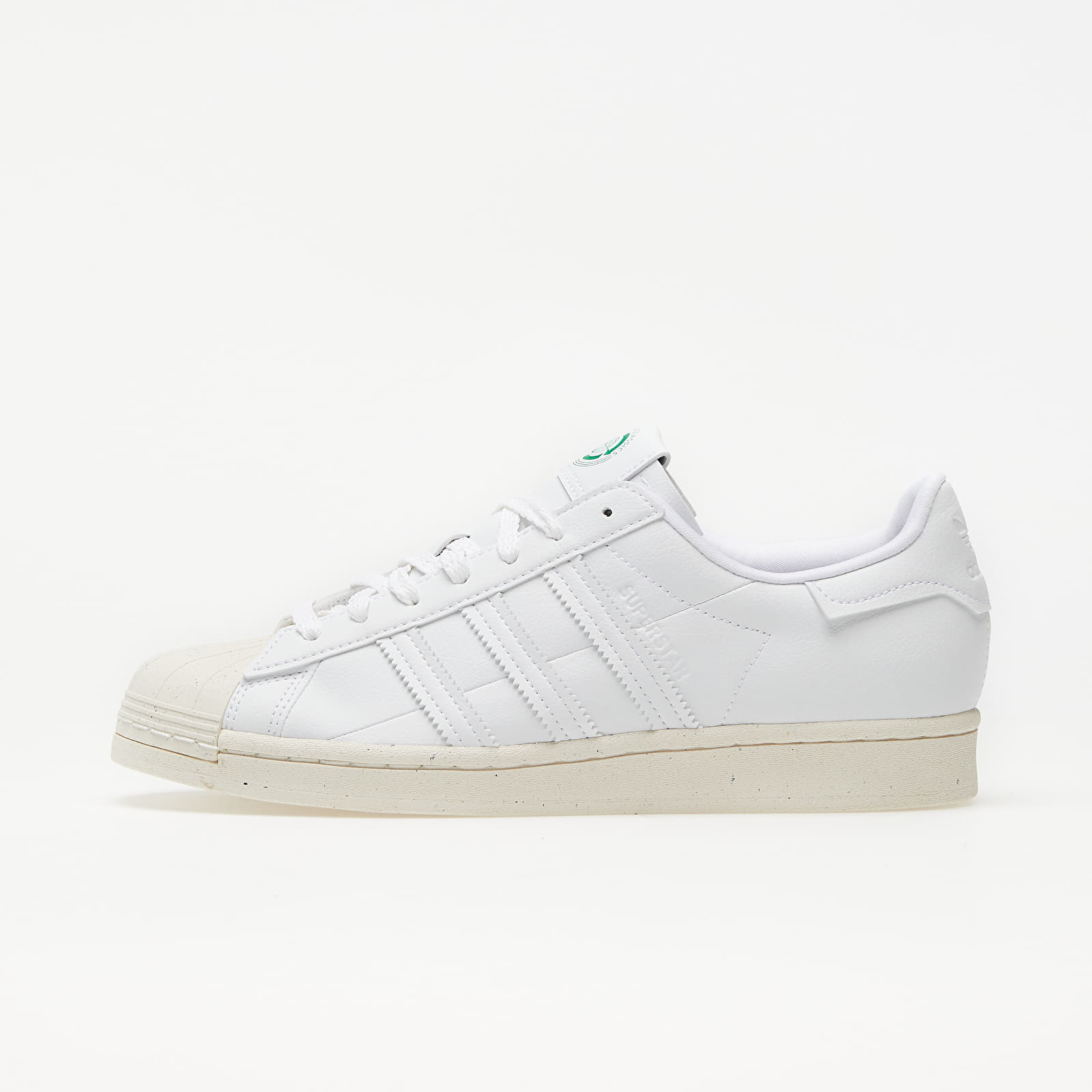 Мъжки кецове и обувки adidas Superstar Clean Classics Ftw White/ Off White/ Green 410563