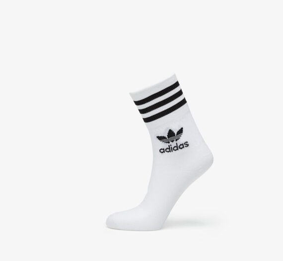 Чорапи adidas Mid Cut Crew Socks (3-pack) White/ Black 511825
