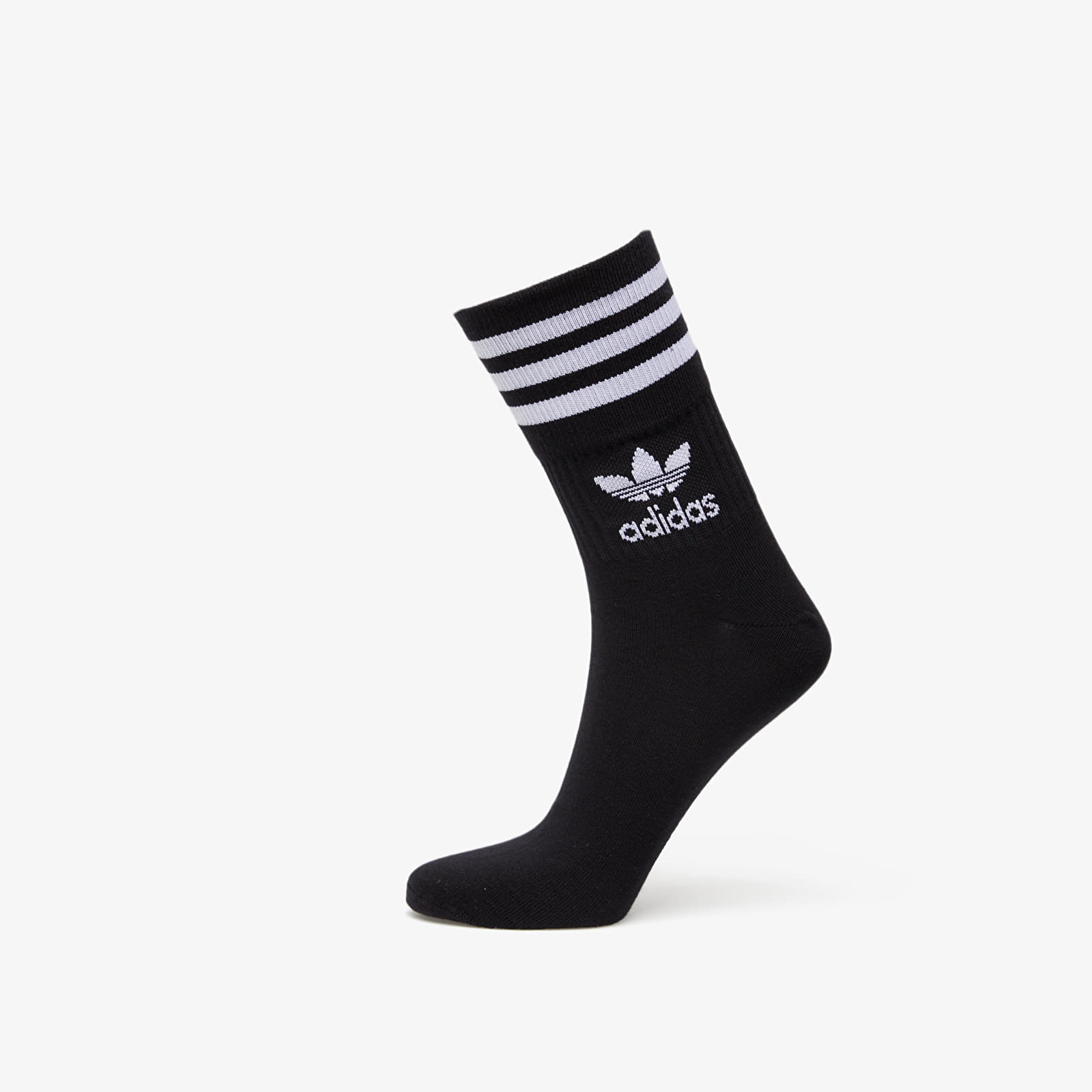 Чорапи adidas Mid Cut Crew Socks (3-pack) Black/ White 560383