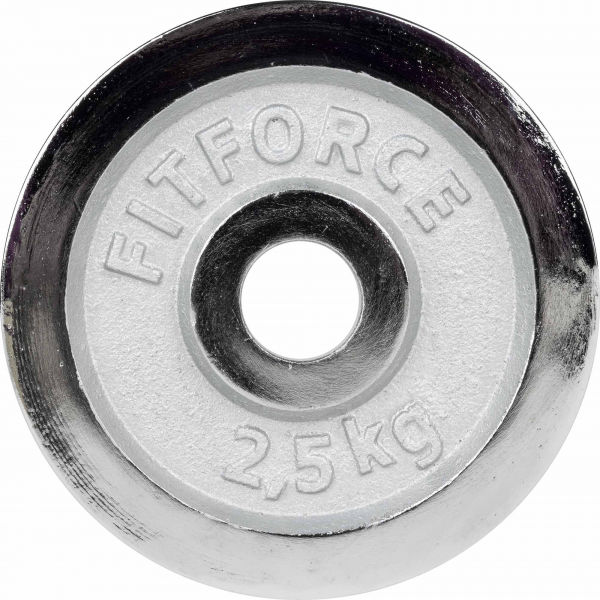 Fitforce ДИСК ЗА ЩАНГА 2,5 КГ CHROM 30 ММ  2,5 KG – Диск за щанга 625225