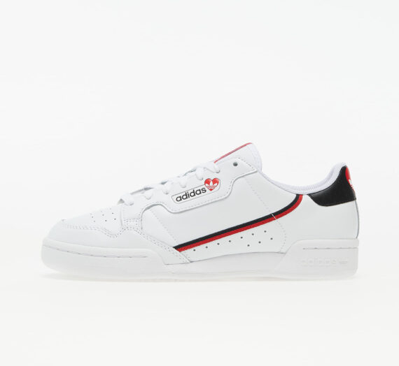 Мъжки кецове и обувки adidas Continental 80 Ftw White/ Core Black/ Scarlet 656344