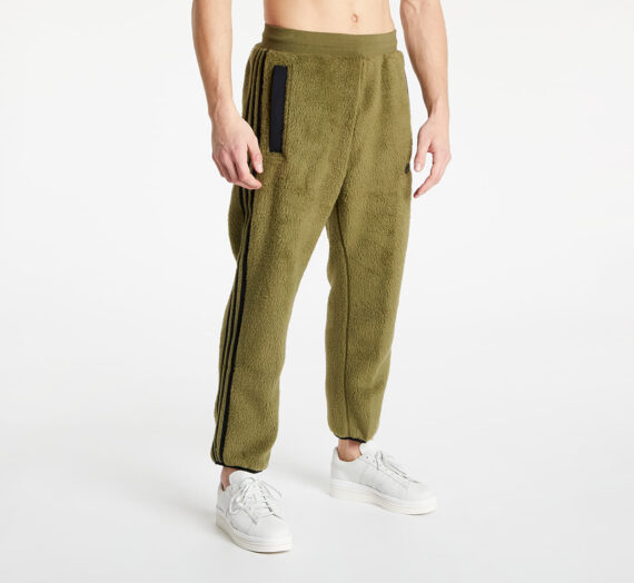 Дънки и панталони adidas 3 Stripe Sherpa Pants Focus Olive/ Black 795454
