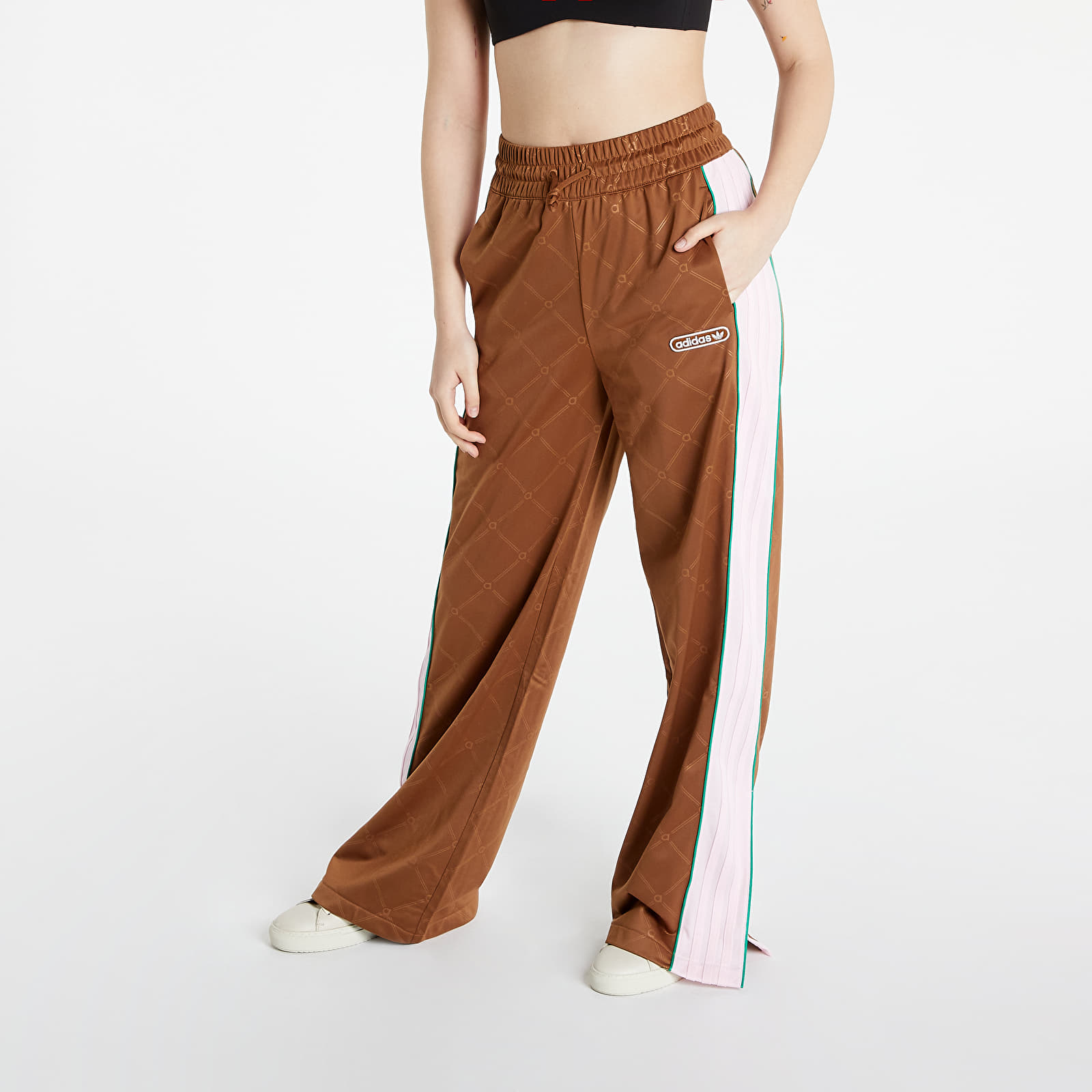 Дънки и панталони adidas Track Pants Wild Brown/ Pink 798721