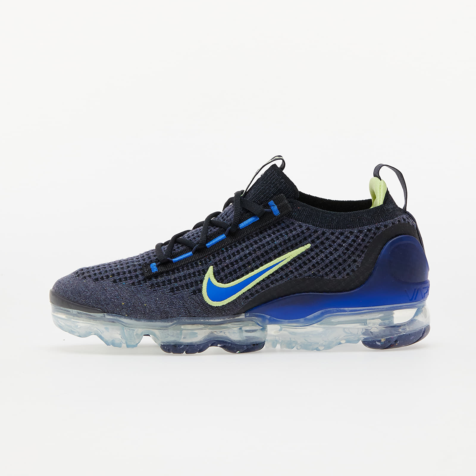 Мъжки кецове и обувки Nike Air Vapormax 2021 Flyknit Obsidian/ Lt Lemon Twist-Racer Blue-Black 970804