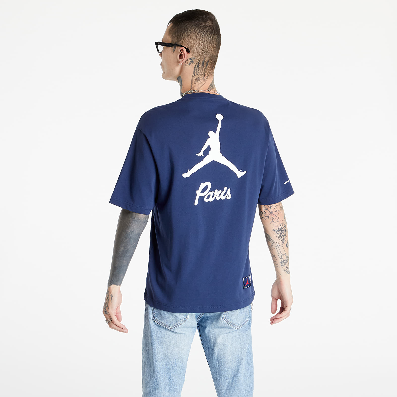 Тениски Jordan Paris Saint-Germain Men’s T-Shirt Midnight Navy 972442