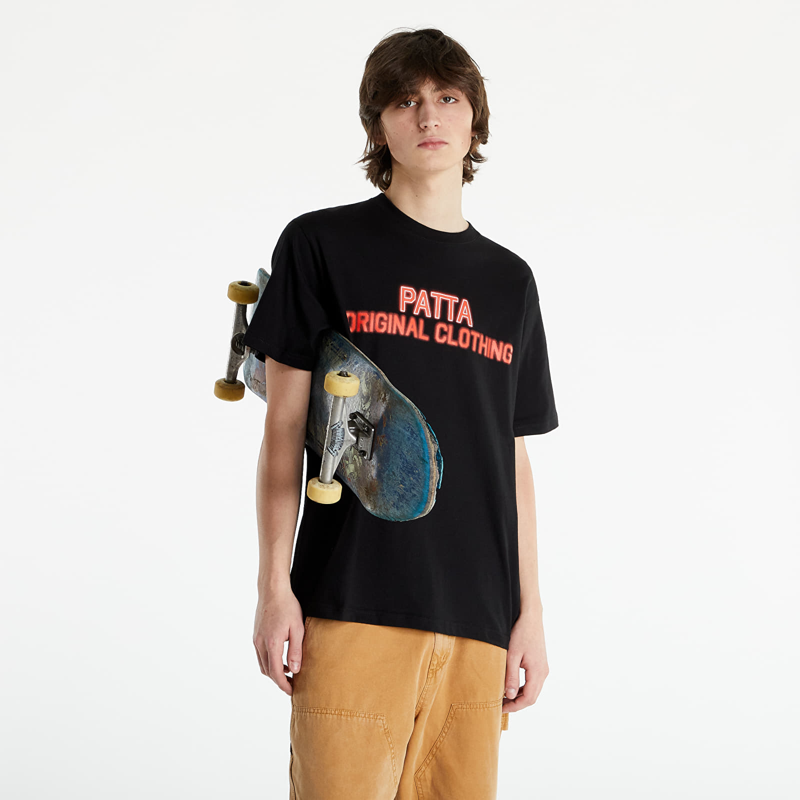 Тениски Patta Neon T-Shirt Black 1051885