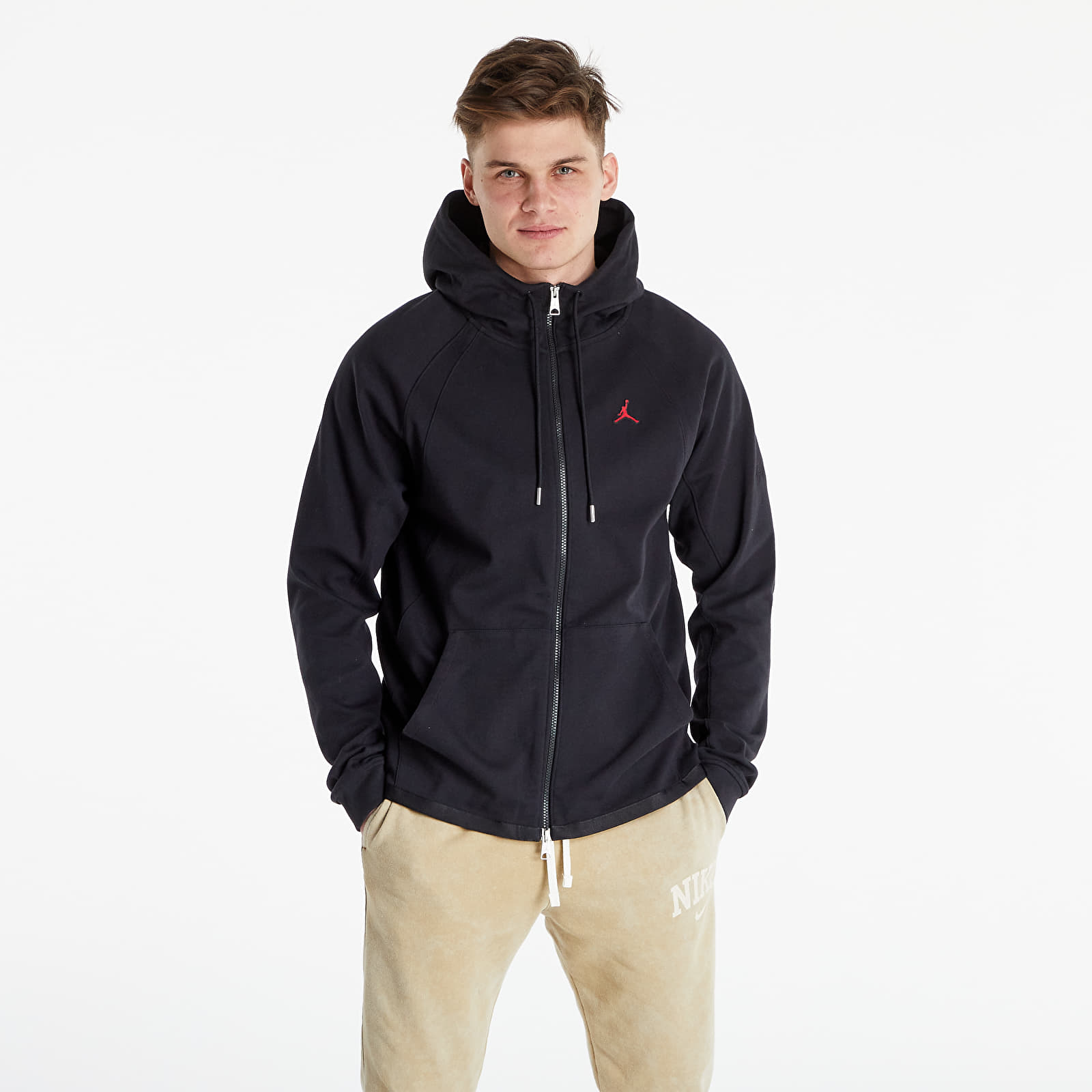 Суичъри и пуловери Jordan Ess Warmup Jacket Black/ Gym Red 1058863
