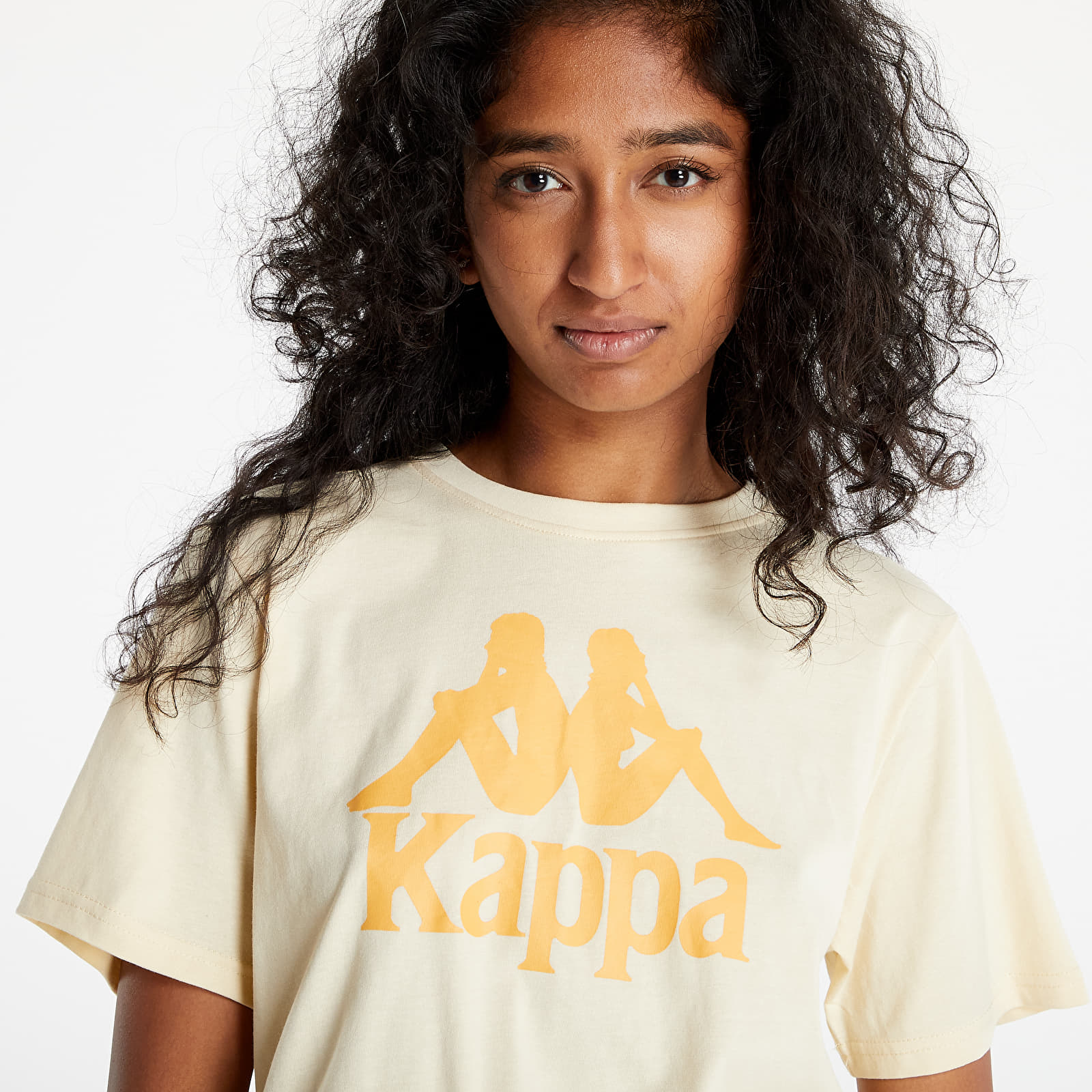 Тениски Kappa Authentic Estessi T-Shirt Beige Ecru/ Orange 1062781