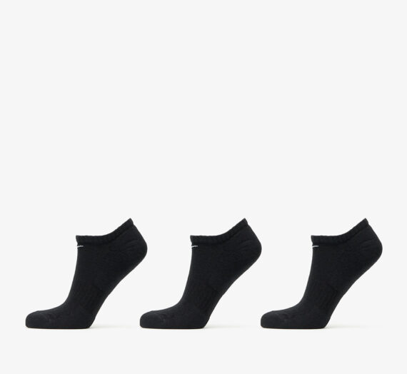 Чорапи Nike Everyday Cushioned Training No-Show Socks (3 Pairs) Black/ White 1092127