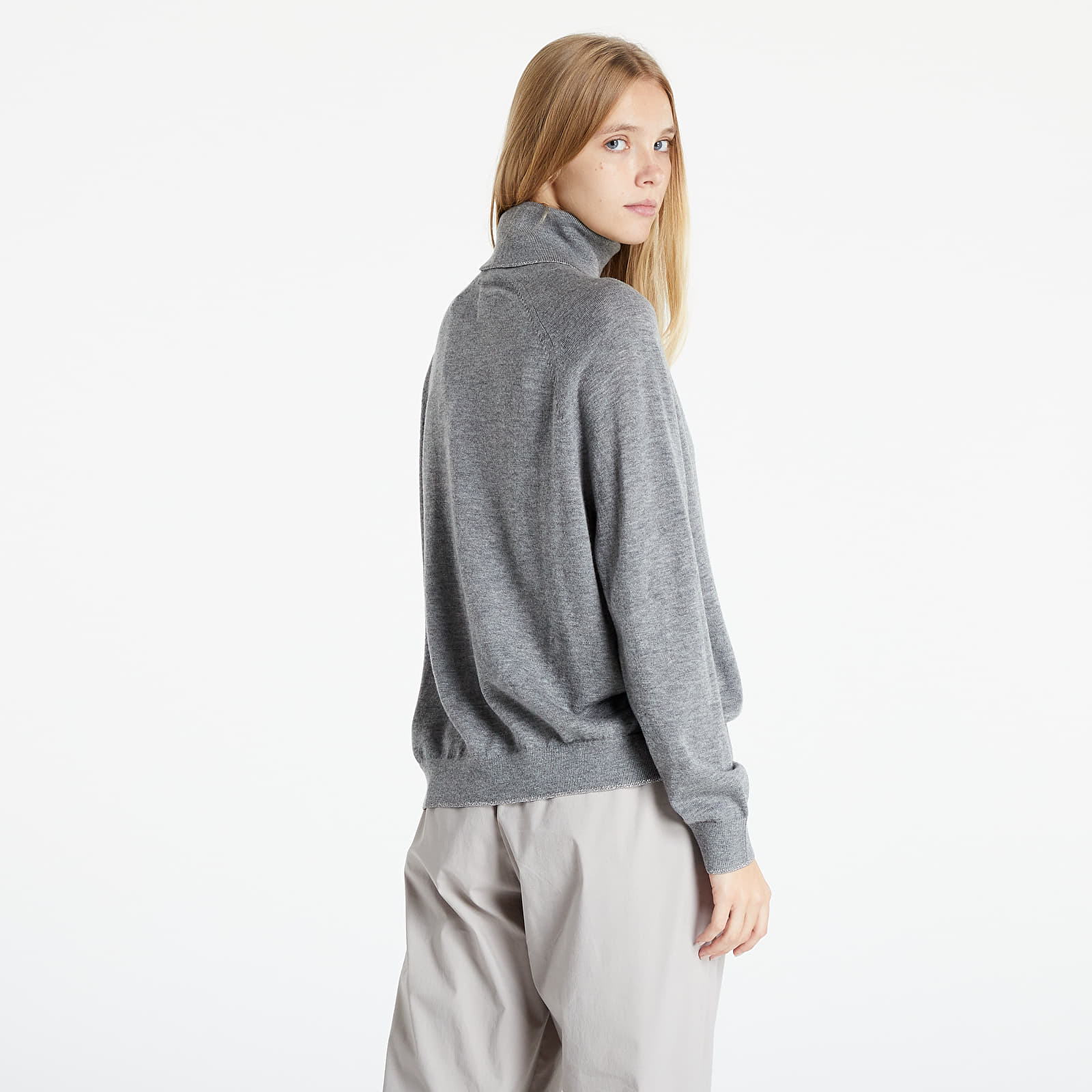 Суичъри и пуловери Napapijri Dynast Tee Medium Grey Melange 1120018