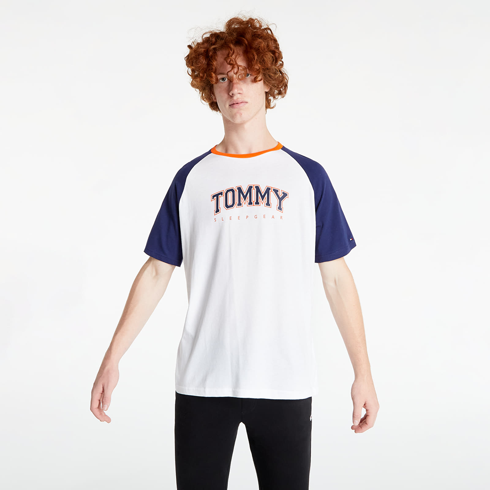 Тениски Tommy Hilfiger League Sleep Cn Sleeve Sleep Tee Logo Yale Navy 1121128
